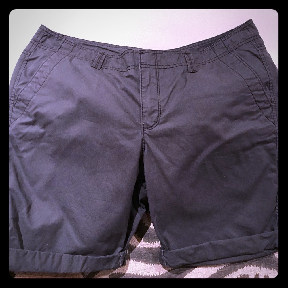 Ann Taylor Loft Shorts Muted Brown Color size 12